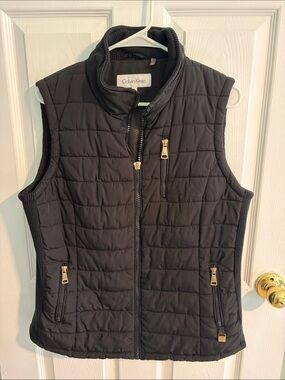 Calvin Klein Women's Black Quilted Puffer Vest